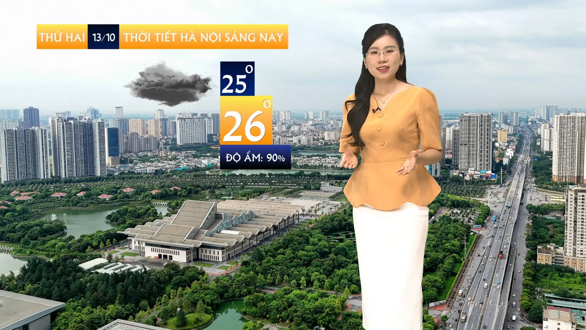 Dự báo thời tiết sáng | 13/10/2025